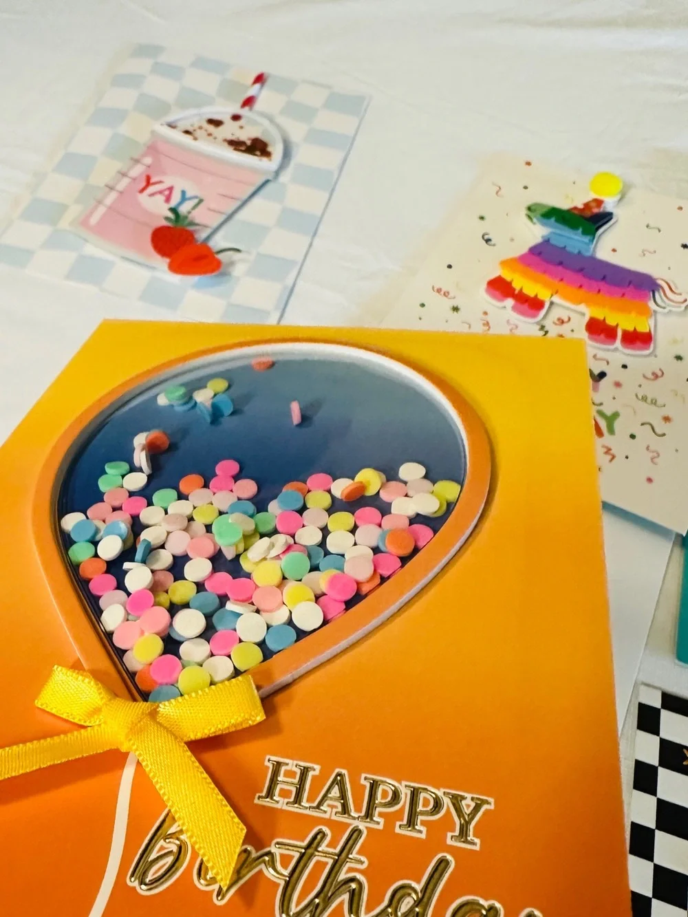 Set of 10 pcs. Hand Crafted Greeting Cards